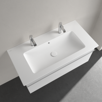 РАКОВИНА 100Х50 VILLEROY&BOCH VENTICELLO, STONE WHITE (4104AKRW)