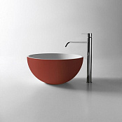 РАКОВИНА НАКЛАДНАЯ 50 СМ ANTONIO LUPI URNA, КРАСНЫЙ (URNAMOOD BIANCO-TERRACOTTA)