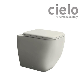 УНИТАЗ НАПОЛЬНЫЙ CIELO SHUI COMFORT, СВЕТЛО-СЕРЫЙ (SHCOVA-PM)