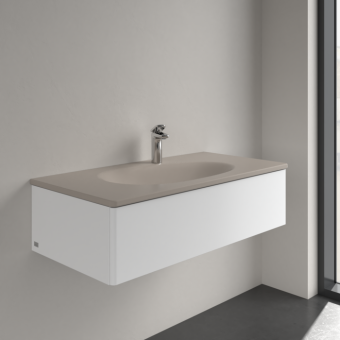 РАКОВИНА ВСТРАИВАЕМАЯ 100Х50 VILLEROY&BOCH ANTAO, ALMOND (4A76ABAM)