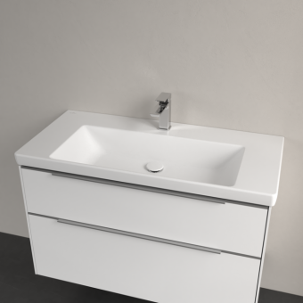 РАКОВИНА 100Х47 VILLEROY&BOCH SUBWAY 3.0, STONE WHITE (4A70A2RW)
