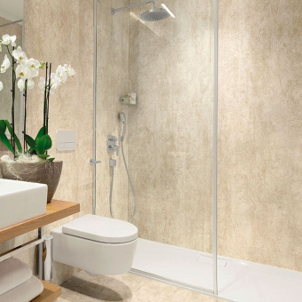 LAMINAM CEMENTI AVORIO BOCCIARDATO 100x300x0,6