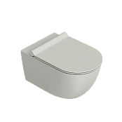ПОДВЕСНОЙ БЕЗОБОДКОВЫЙ УНИТАЗ CATALANO SFERA NEWFLUSH, CEMENTO SATINATO (05 1155 0023)