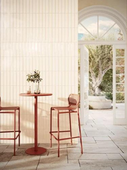PARADYZ MONPELLI WHITE CEGIELKA STR Блеск 6,5X29,8