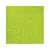 PAMESA AGATHA CUATRO RELIEVE PISTACHO 20x20