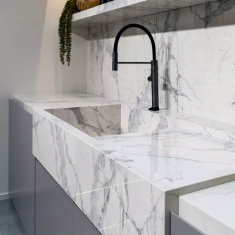 FLORIM GROUP STONE MARBLE STATUARIO B MATT 751332 160X320X1,2