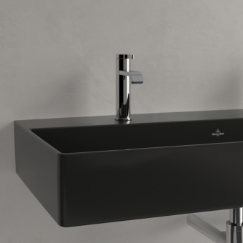 РАКОВИНА ПОДВЕСНАЯ 100Х47 VILLEROY&BOCH MEMENTO 2.0, EBONY (4A221KS5)