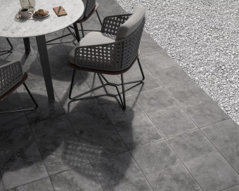 PARADYZ ARDIS DARK КЛИНКЕРНАЯ ФАСАДНАЯ ПЛИТКА МАТ 6,6X40X1,1