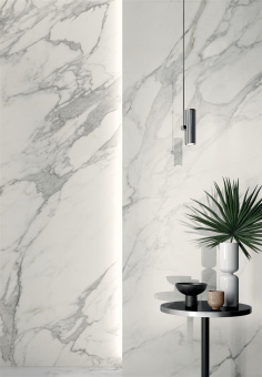 LEA CERAMICHE SLIMTECH SYNESTESIA PURE STATUARIO SMOOTH 60X120