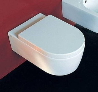 ПОДВЕСНОЙ БЕЗОБОДКОВЫЙ УНИТАЗ FLAMINIA LINK GOCLEAN, WHITE (5051/WCG)