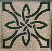 KOTTO TAKO GTР 73003 TEMPLAR BROWN SILVER 7,3X7,3X0,8