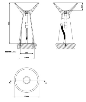 РАКОВИНА GESSI CONO (45913)