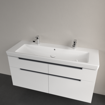 РАКОВИНА 130Х47 VILLEROY&BOCH SUBWAY 2.0, WHITE ALPIN (7176D201)