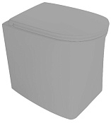 НАПОЛЬНЫЙ БЕЗОБОДКОВЫЙ УНИТАЗ AXA DP, СЕРЫЙ МАТОВЫЙ (8401409)