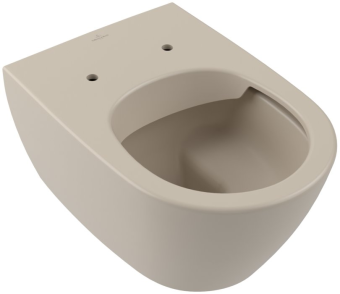 ПОДВЕСНОЙ БЕЗОБОДКОВЫЙ УНИТАЗ VILLEROY&BOCH SUBWAY 2.0, ALMOND (5614R0AM)