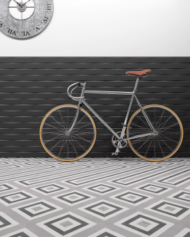 WOW SUBWAY LAB BEVEL GRAPHITE MATT 7.5X30