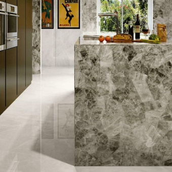 CASALGRANDE PADANA ONICI ONICE GHIACCIO LUCIDO 120X278X0,65