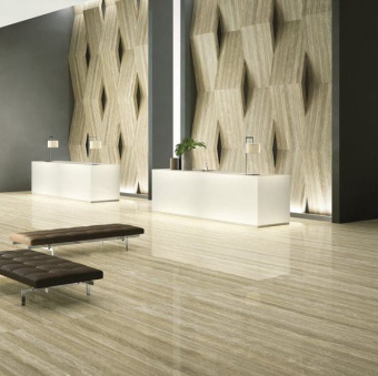 FIANDRE MARMI MAXIMUM TRAVERTINO LUCIDATO MML236715 75X150X0,6