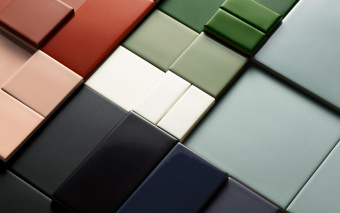 MUTINA DIN DARK GREEN GLOSSY 15X15