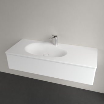 РАКОВИНА ВСТРАИВАЕМАЯ 120Х50 VILLEROY&BOCH ANTAO, STONE WHITE (4A77LBRW)