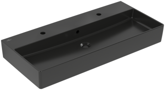 РАКОВИНА ПОДВЕСНАЯ 100Х47 VILLEROY&BOCH MEMENTO 2.0, EBONY (4A22A4S5)