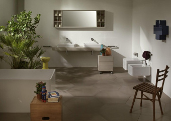 КЕРАМИЧЕСКАЯ РАКОВИНА 62 СМ FLAMINIA NILE 62, WHITE (NL62A)