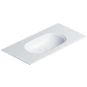 КЕРАМИЧЕСКАЯ РАКОВИНА 100Х50 СМ CATALANO HORIZON, BIANCO SATINATO (1100HZBM)