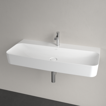 РАКОВИНА ПОДВЕСНАЯ 100Х47 VILLEROY&BOCH FINION, WHITE ALPIN (4168ABR1)