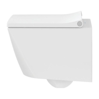 ПОДВЕСНОЙ БЕЗОБОДКОВЫЙ УНИТАЗ DURAVIT RIMLESS VIU, БЕЛЫЙ HYGIENEGLAZE (2573092000)