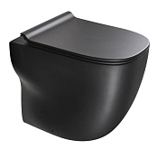 НАПОЛЬНЫЙ УНИТАЗ AXA WILD, ЧЕРНЫЙ МАТОВЫЙ (3001607)