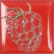 MONOPOLE SEASON FRAMBUESA ROJO BRILLO BISEL 15x15