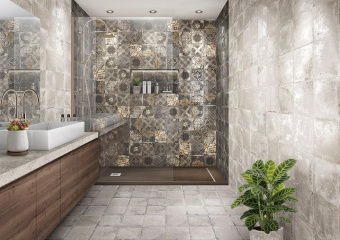 MAINZU CERAMICA RICORDI NERO 20X20X0,9