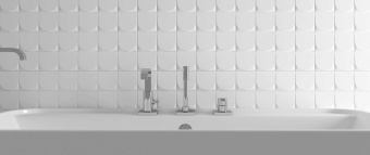 WOW ESSENTIAL WEDGE WHITE GLOSS 12,5X12,5