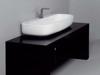 КЕРАМИЧЕСКАЯ РАКОВИНА 100 СМ FLAMINIA MONO 100, WHITE (MN100L)