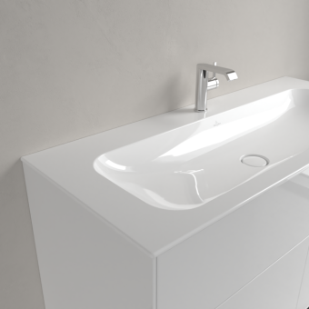 РАКОВИНА ВСТРАИВАЕМАЯ 120Х50 VILLEROY&BOCH FINION, WHITE ALPIN (4164CBR1)