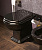 НАПОЛЬНЫЙ УНИТАЗ FLAMINIA EFI PLUS, BLACK (EF117R)