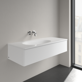 РАКОВИНА ВСТРАИВАЕМАЯ 120Х50 VILLEROY&BOCH ANTAO, STONE WHITE (4A77L3RW)
