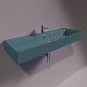 КЕРАМИЧЕСКАЯ РАКОВИНА 121 CМ SIMAS AGILE, MATTE NAVY (AG 121)