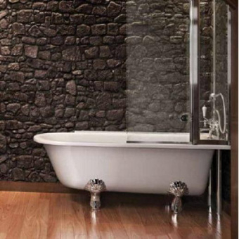 ВАННА АКРИЛОВАЯ BURLINGTON HAMPTON 170Х75 СМ, ПРАВОСТОРОННЯЯ (E14)