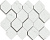 Фото плитки ATLAS CONCORDE MARVEL STONECARRARA PURE MOSAICO ESAGONO 3D LAPPATO 282X353 из коллекции ATLAS CONCORDE MARVEL STONE 