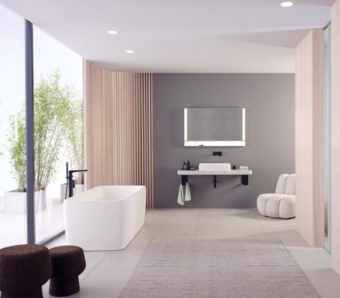 ВАННА КАМЕННАЯ DURAVIT QATEGO 180Х80 СМ, БЕЛАЯ (700911000000000)