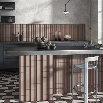 TERRATINTA MICRO 3D FORMS FLUTED GREY MI3DFL04 10Х30