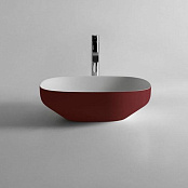 РАКОВИНА НАКЛАДНАЯ 50 СМ ANTONIO LUPI AGO, КРАСНЫЙ (AGO3 MELOGRANO)