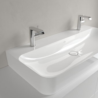 РАКОВИНА НАКЛАДНАЯ 100Х47 VILLEROY&BOCH FINION, WHITE ALPIN (41681LR1)