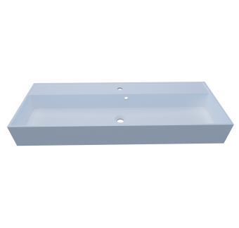 РАКОВИНА НАКЛАДНАЯ FANCY MARBLE CRASS 1200, БЕЛЫЙ (CRASS 120-1)