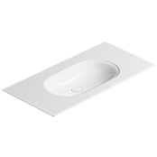 КЕРАМИЧЕСКАЯ РАКОВИНА 100Х50 СМ CATALANO HORIZON, BIANCO LUCIDO (1100HZ00)