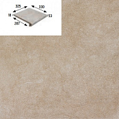 GRES ARAGON CAPRI PELDANO BEIGE PZ270 33x33x1,8