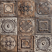 MAINZU CERAMICA TIN TILE RUSTY MIX 20X20