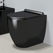 НАПОЛЬНЫЙ УНИТАЗ CATALANO SFERA, ЧЕРНЫЙ (1VPC52NE)