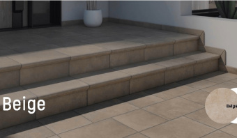 Керамогранит GRES ARAGON CAPRI ESQUINA CHOCOLATE PZ555 33x33x1,8 из коллекции GRES ARAGON CAPRI 